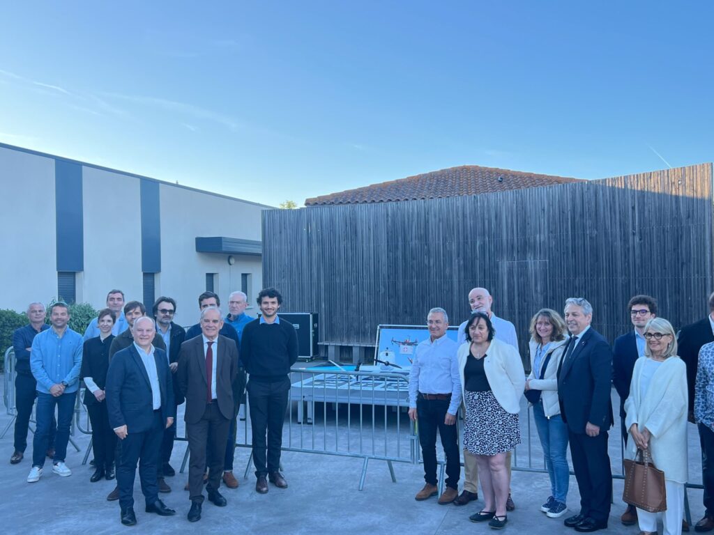 Dronemed inauguration cabinet ophtalmologie Saverdun